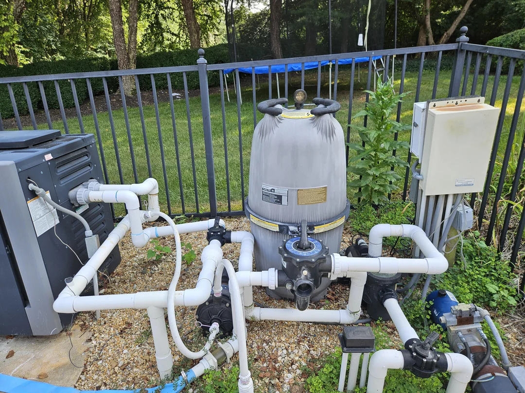 Salt chlorinator system installation in Broward